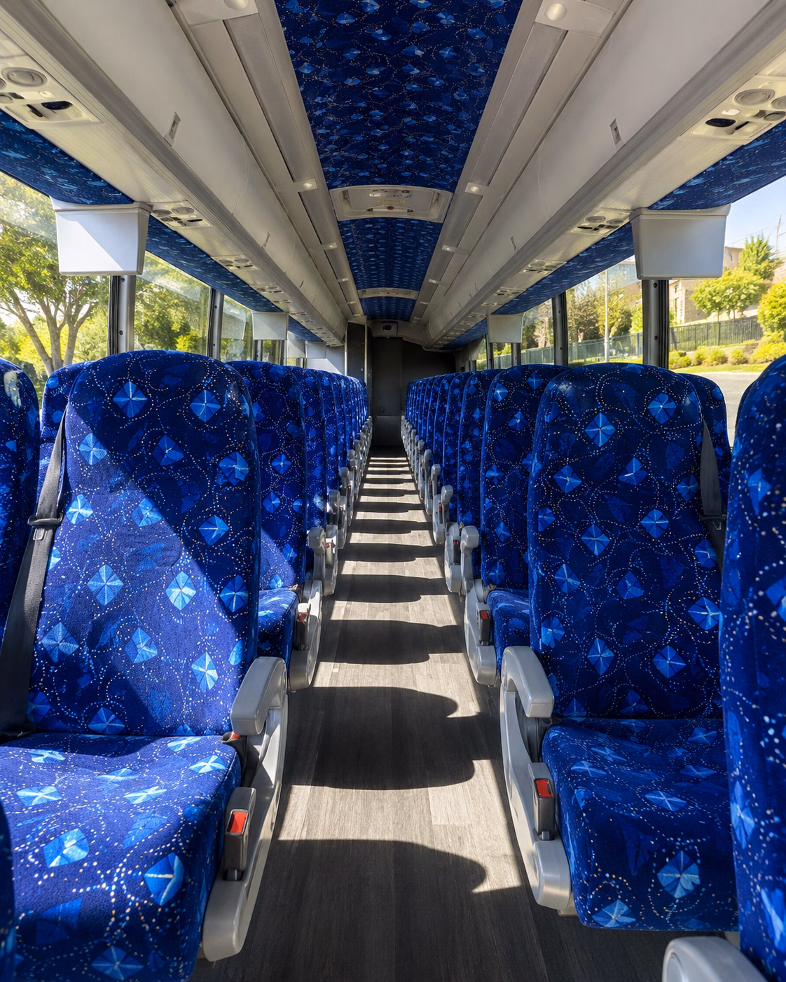 downey flexible charter bus rentals for downey sports teams and fans