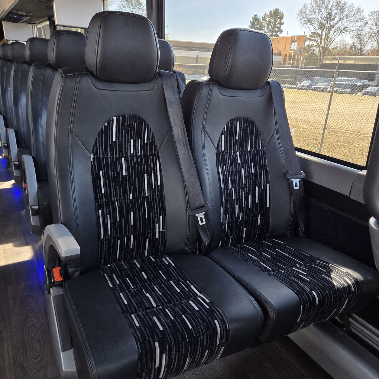 torrance employee transportation onboard seating