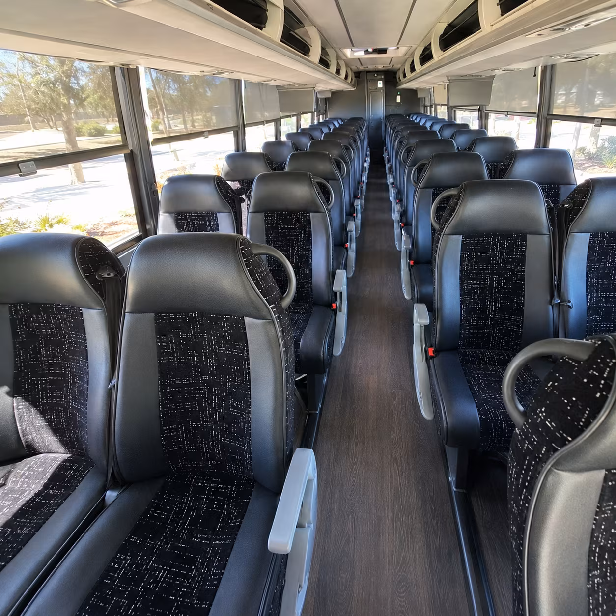 torrance sporting event transportation onboard seating