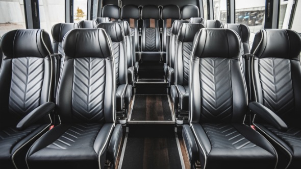 20 passenger minibus inside whittier