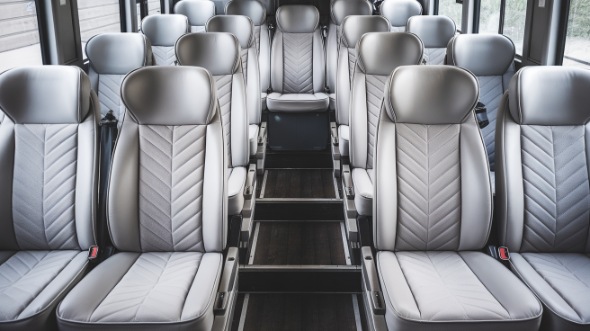 35 passenger minibus inside carson