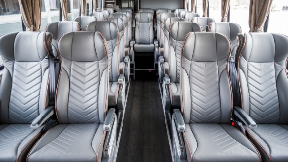 50 passenger charter bus interior downey